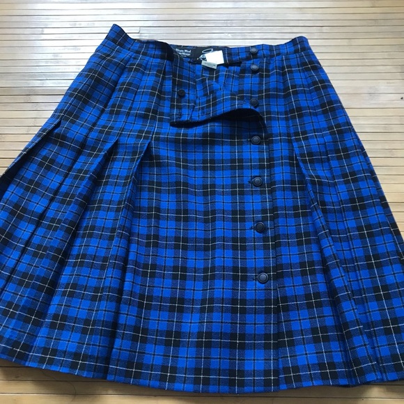 Vintage Wool kilt skirt - Picture 2 of 9